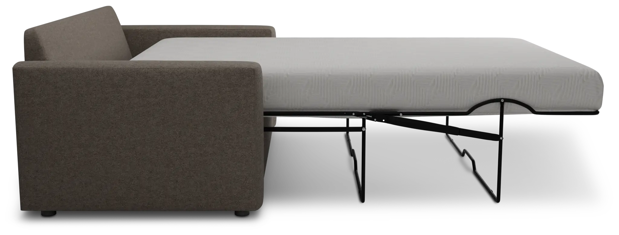 Siesta Elite Brown Fabric Memory Foam Sleeper Siesta Elite Brown Fabric Memory Foam Sleeper