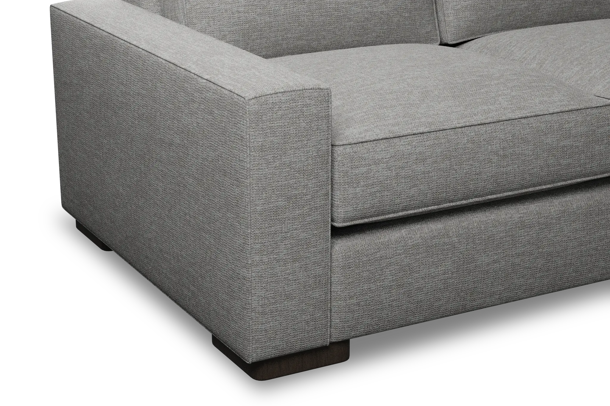 Edgewater Victory Gray 96" Sofa W/ 3 Cushions Edgewater Victory Gray 96" Sofa W/ 3 Cushions