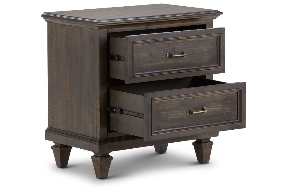 Sonoma Dark Tone Drawer Nightstand Bedroom Nightstands City Furniture
