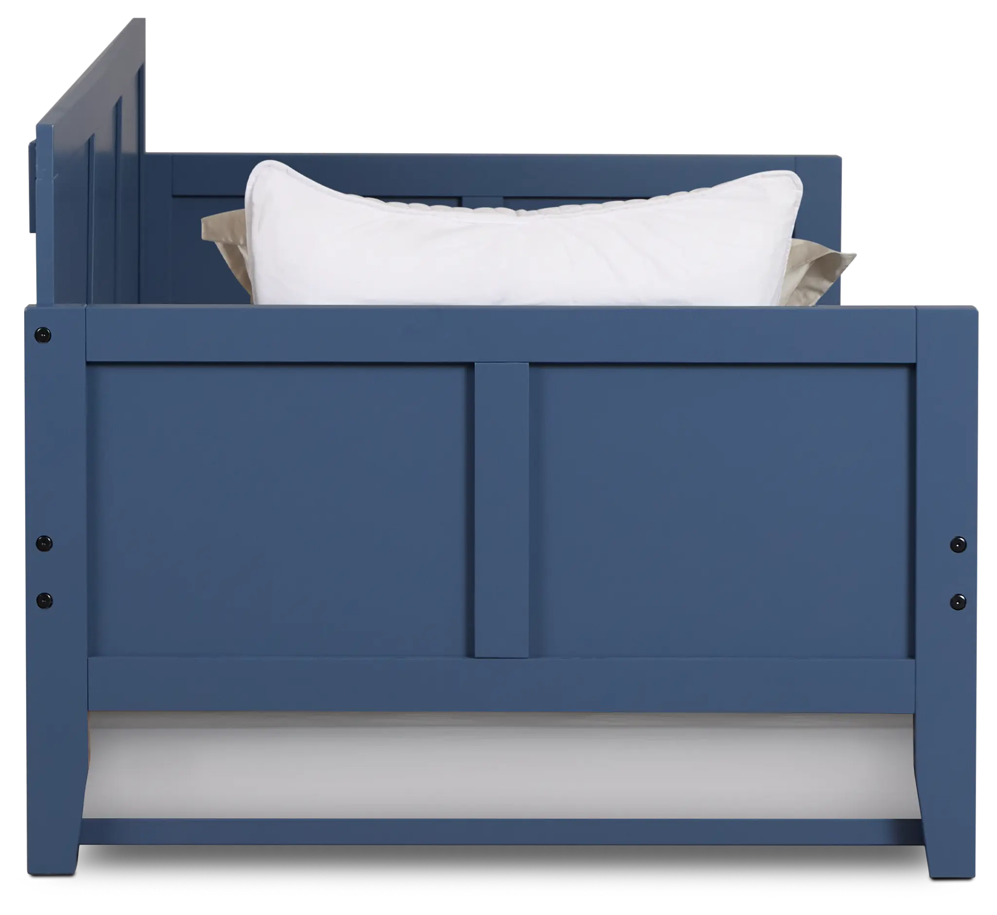 Charleston Dark Blue Panel Trundle Bed Charleston Dark Blue Panel Trundle Bed