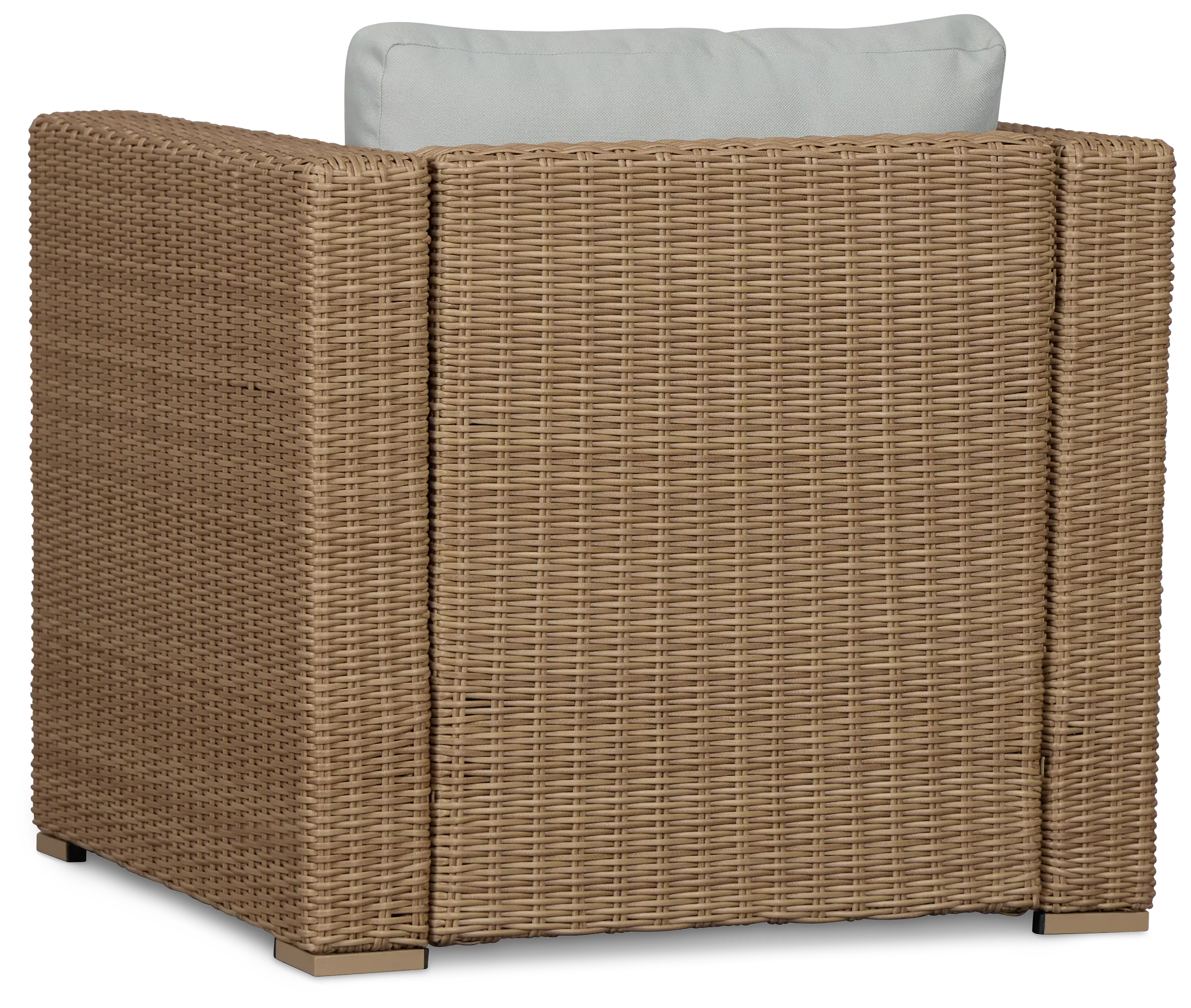 Montecito Light Tone Chair With Light Blue Cushions Montecito Light Tone Chair With Light Blue Cushions