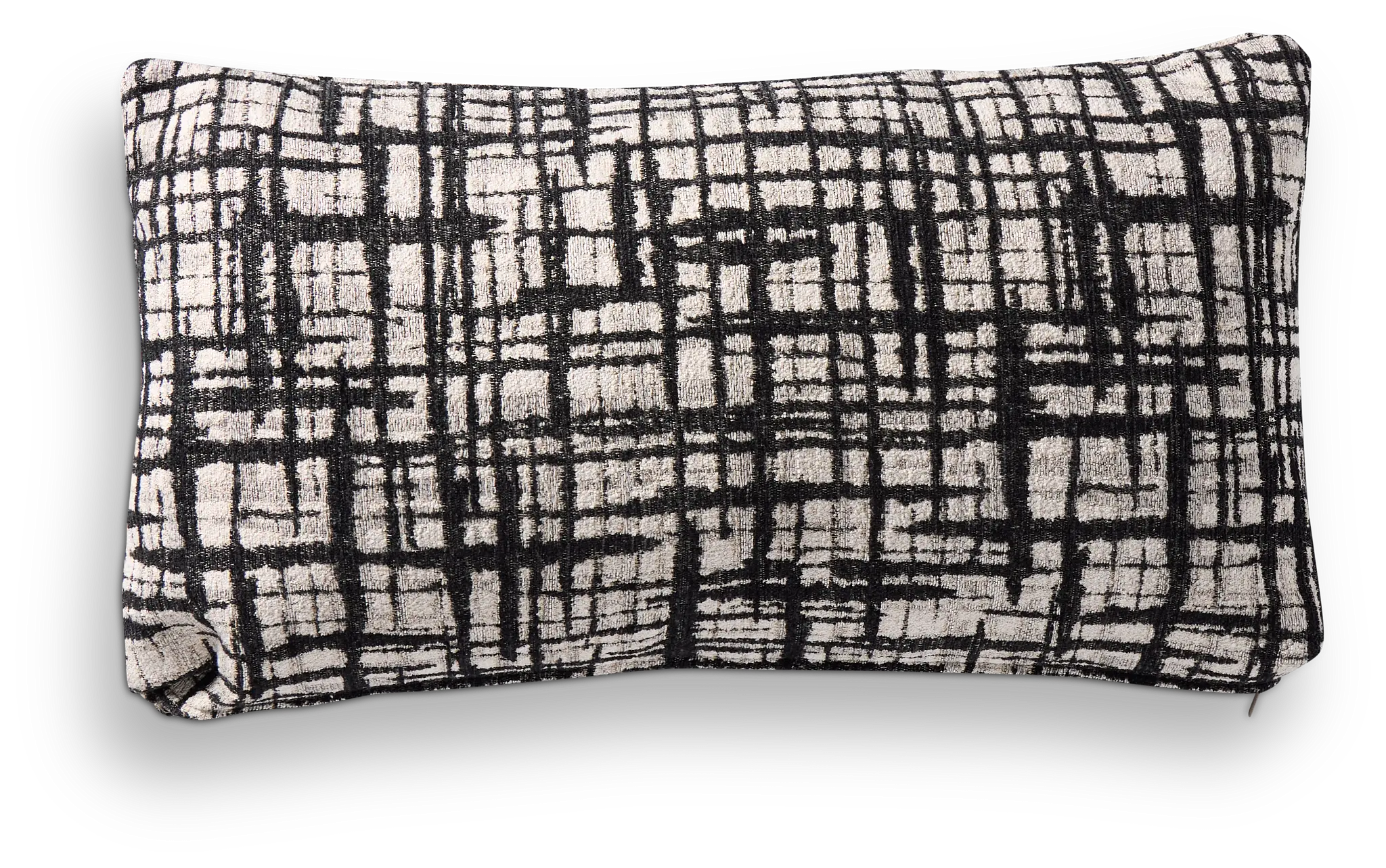 Network Black Lumbar Accent Pillow Network Black Lumbar Accent Pillow