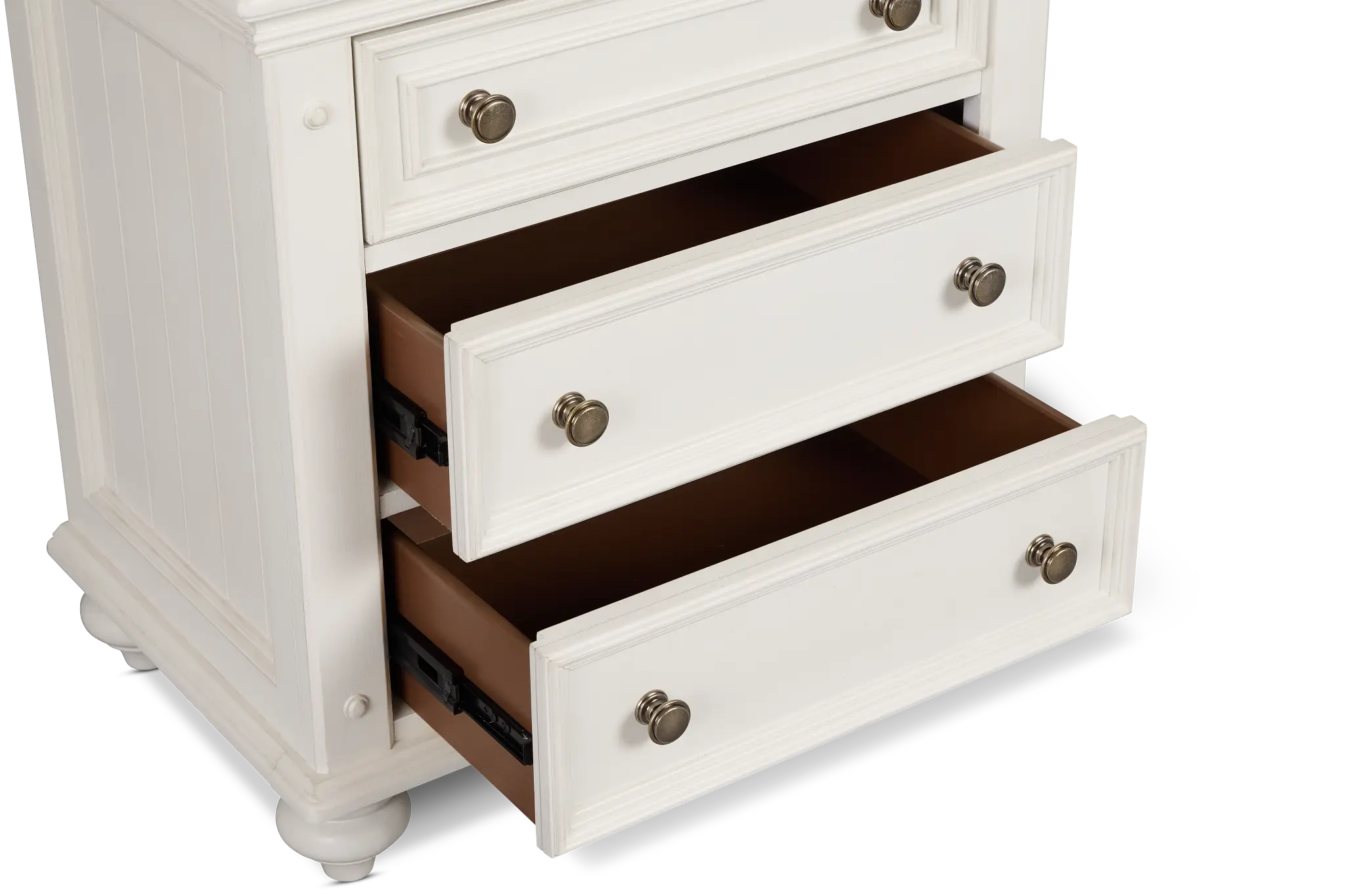 Savannah Ivory 3-drawer Nightstand Savannah Ivory 3-drawer Nightstand