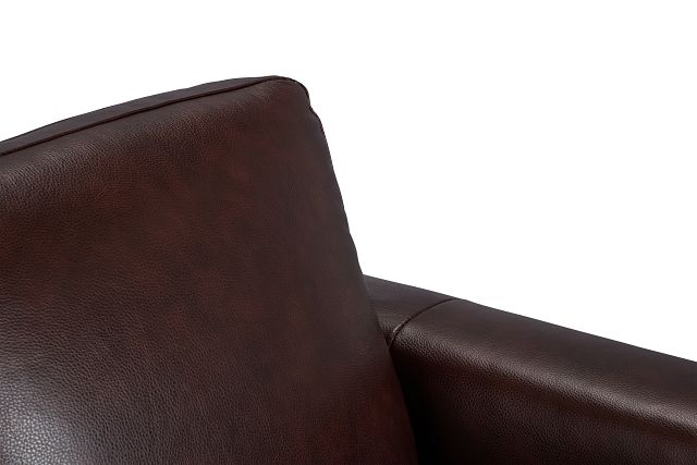 Lane Medium Brown Lthr/vinyl Chair (5)