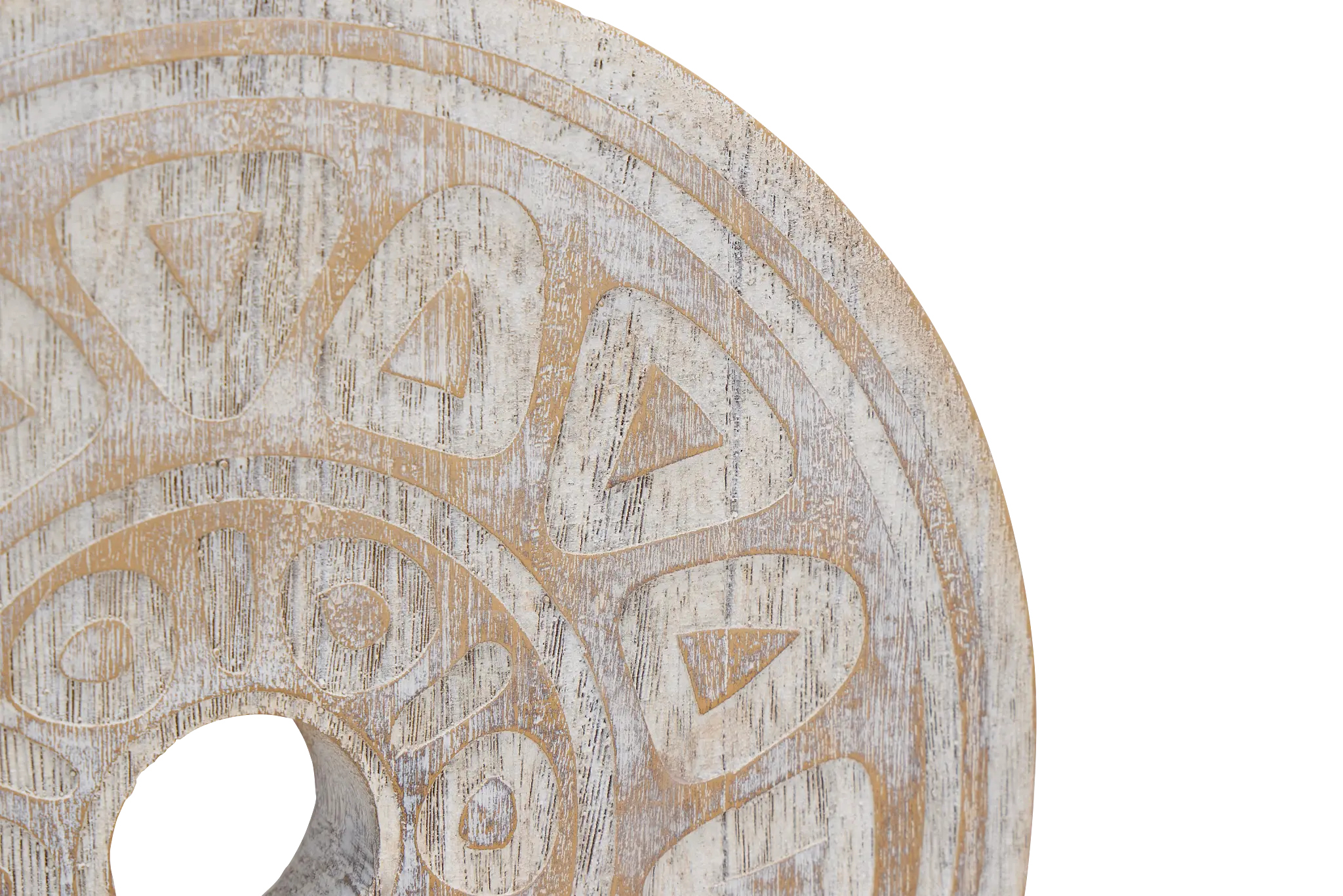 Rusty White Large Tabletop Accessory Rusty White Large Tabletop Accessory
