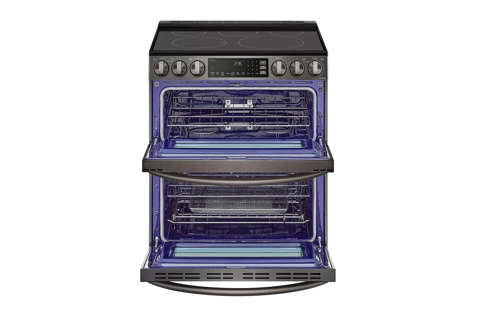Lg 7337 Series Black Electric Range