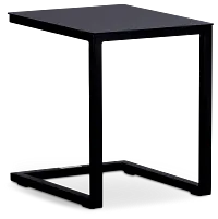 Malaga Black Aluminum C-table