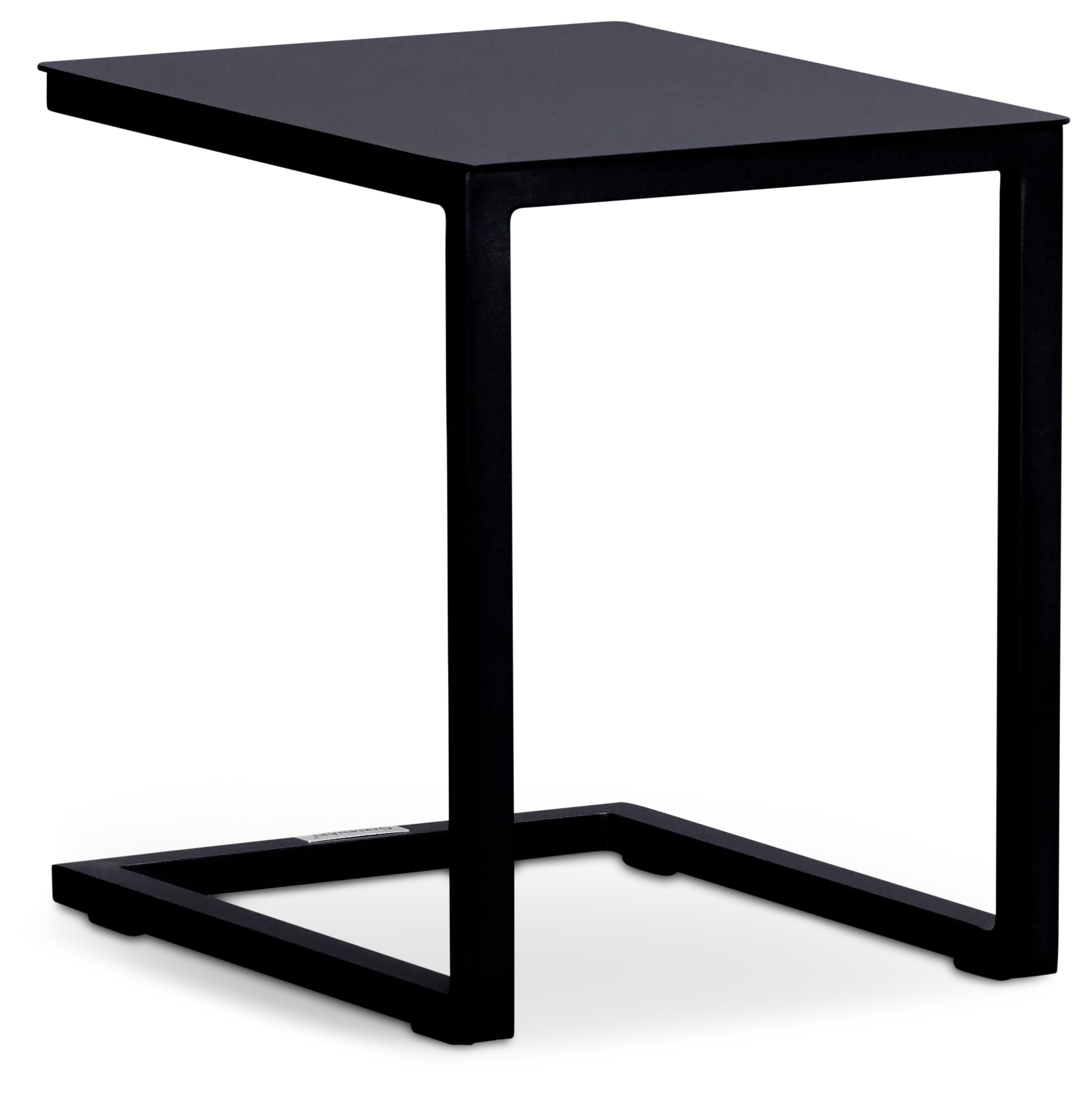 Malaga Black Aluminum C-table Malaga Black Aluminum C-table