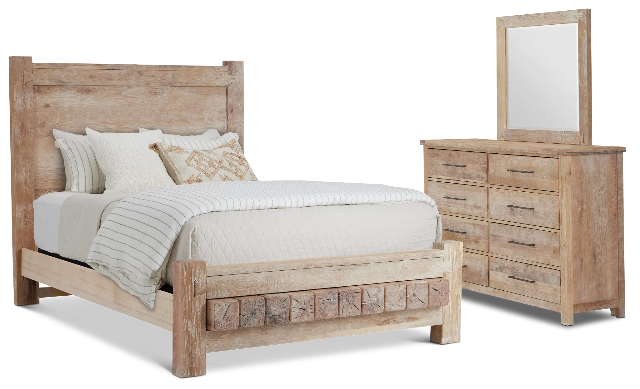 Salt Lake Light Tone Platform Bedroom Salt Lake Light Tone Platform Bedroom