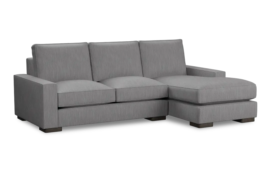 Edgewater Revenue Gray Right Chaise Sectional Edgewater Revenue Gray Right Chaise Sectional