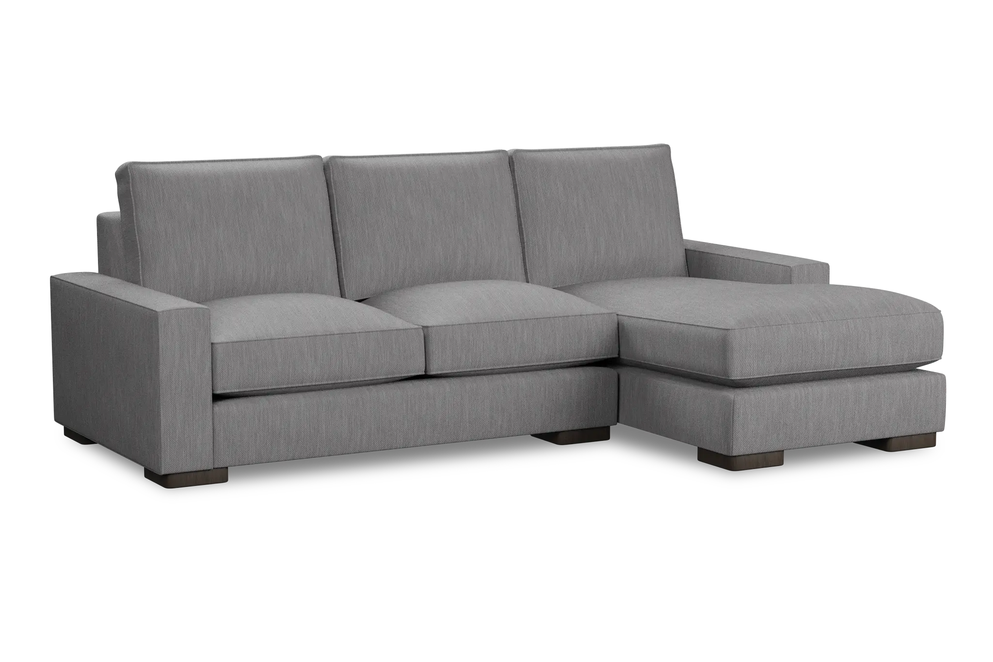 Edgewater Revenue Gray Right Chaise Sectional Edgewater Revenue Gray Right Chaise Sectional