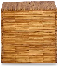 Haven Mid Tone Wood Square End Table