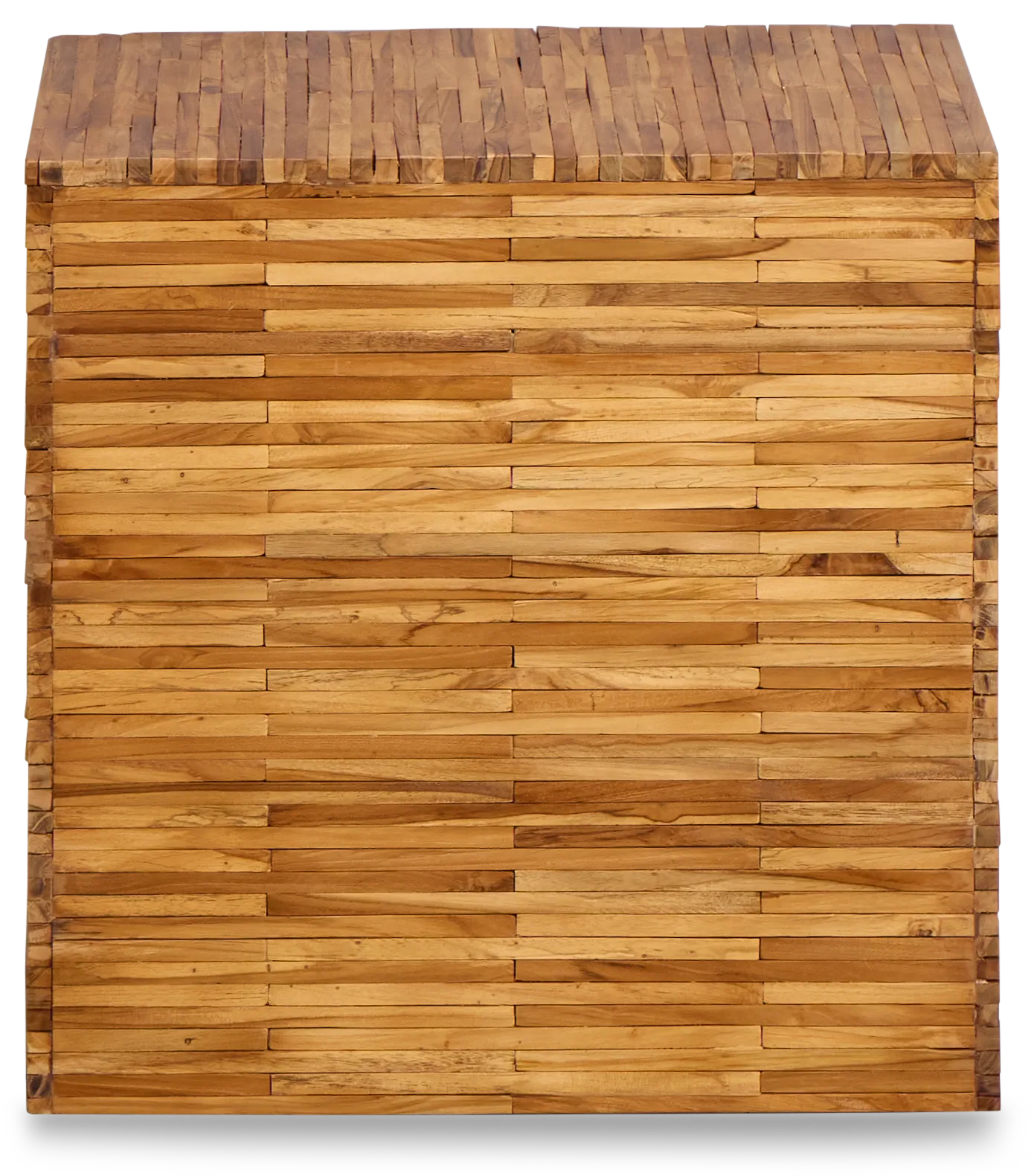 Haven Mid Tone Wood Square End Table