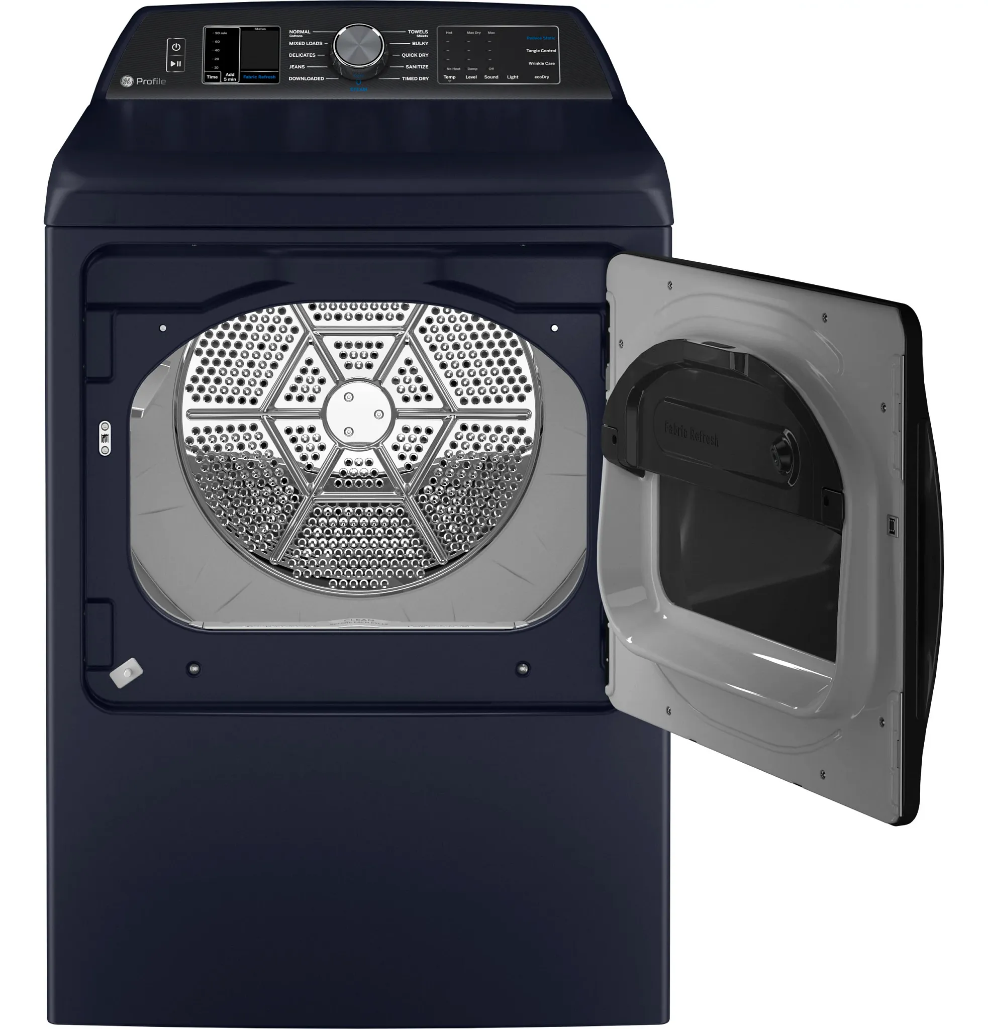 Ge Profile 90 Series Blue Front Load Gas Dryer