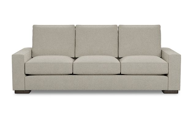 Edgewater Suave Beige 96" Sofa W/ 3 Cushions (1)