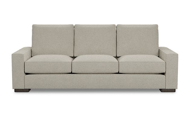 Edgewater Suave Beige 96" Sofa W/ 3 Cushions