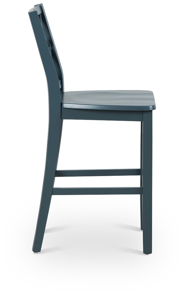 Edgartown Navy 24" Barstool