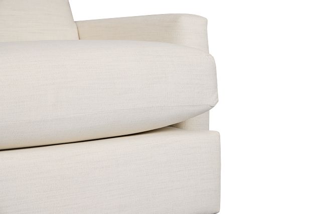 Noah Ivory Fabric Loveseat