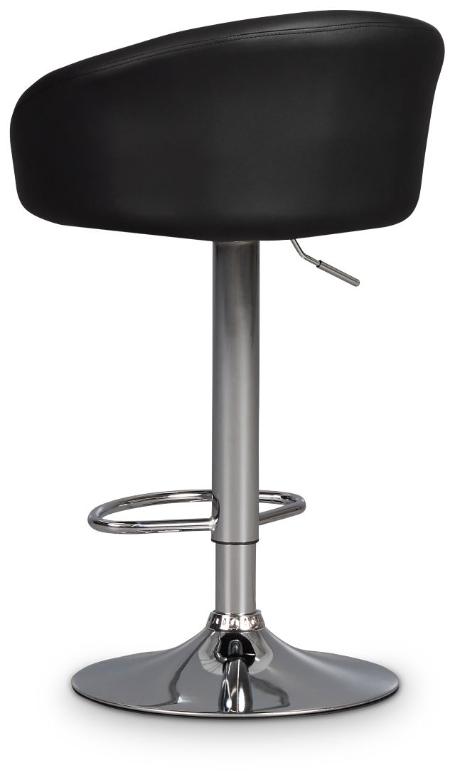 Dayton Black Uph Adjustable Stool