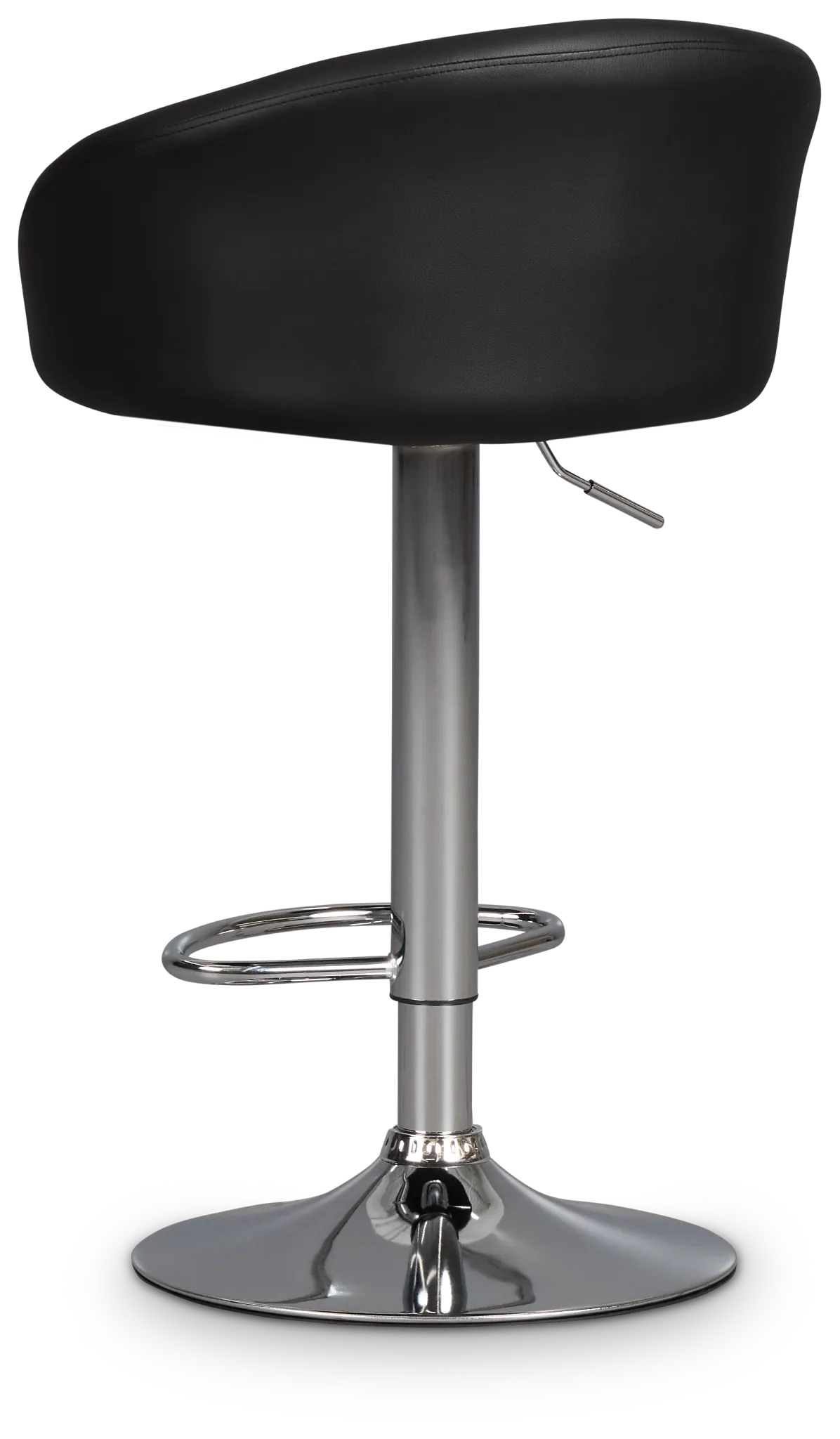 Dayton Black Uph Adjustable Stool
