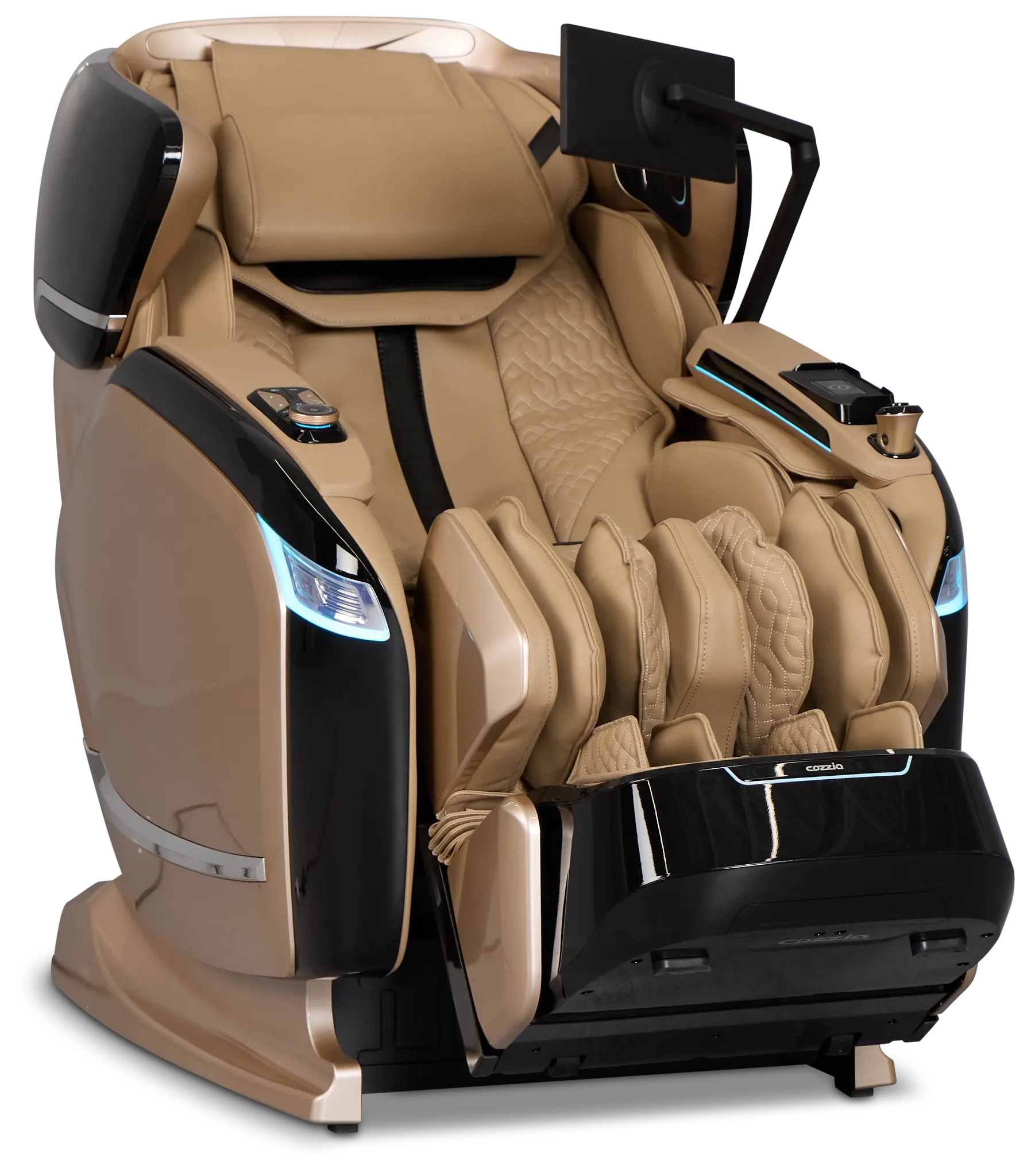 Quantum Light Beige Micro Massage Chair
