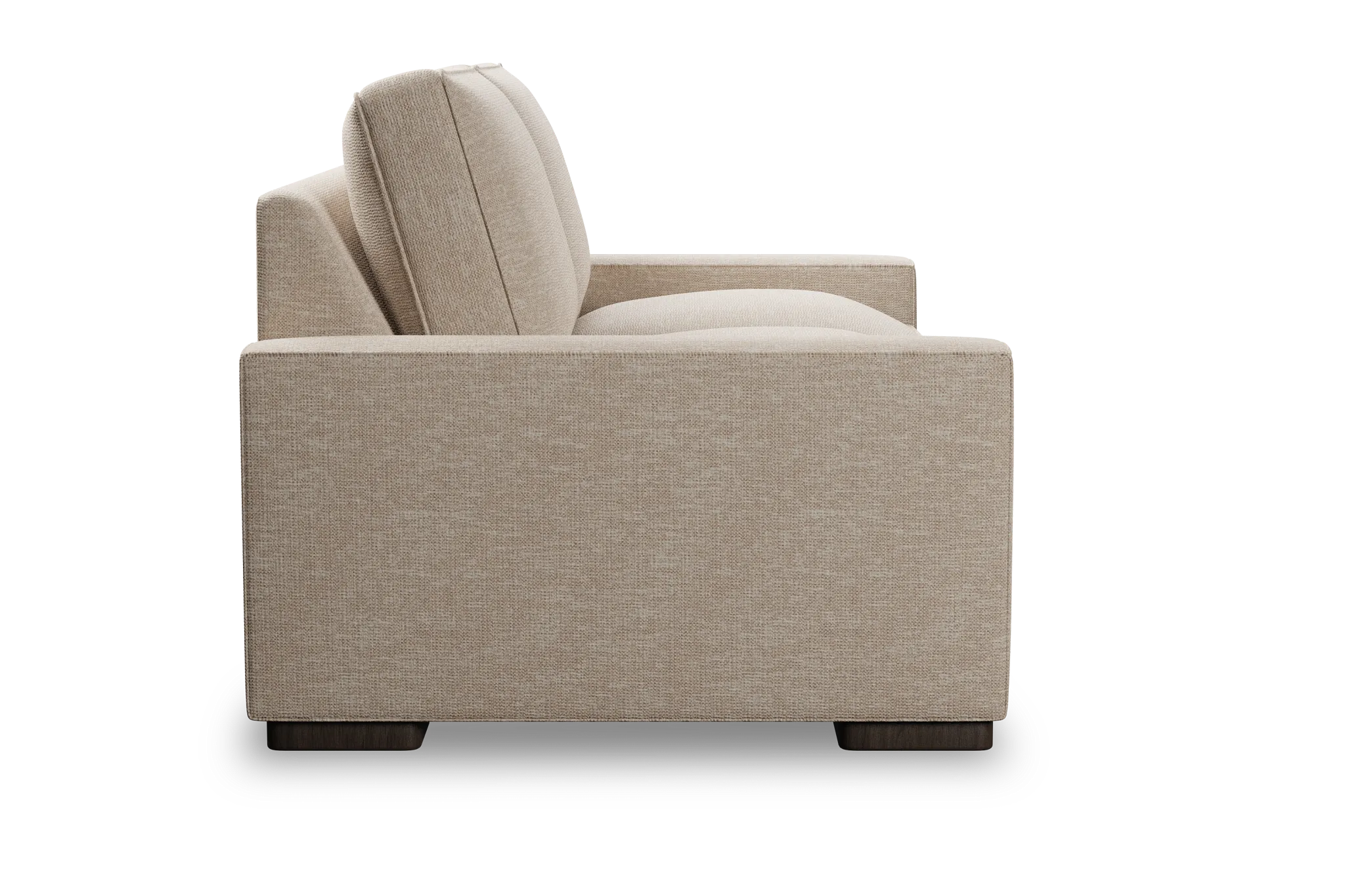 Edgewater Victory Taupe Loveseat