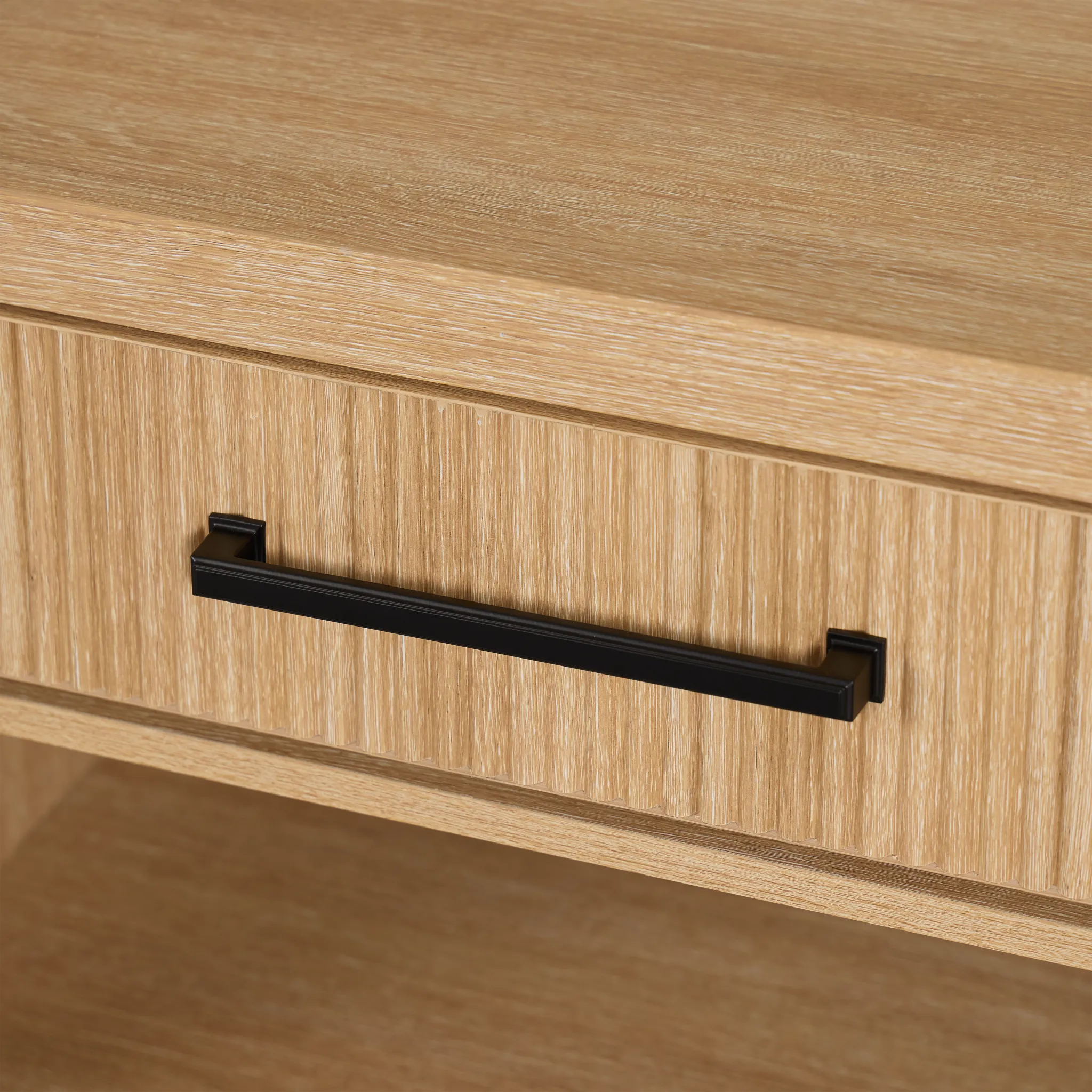 Lyndie Light Tone Drawer Rectangular Coffee Table