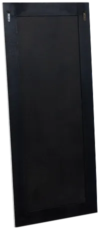 Rilen White Wood Floor Mirror