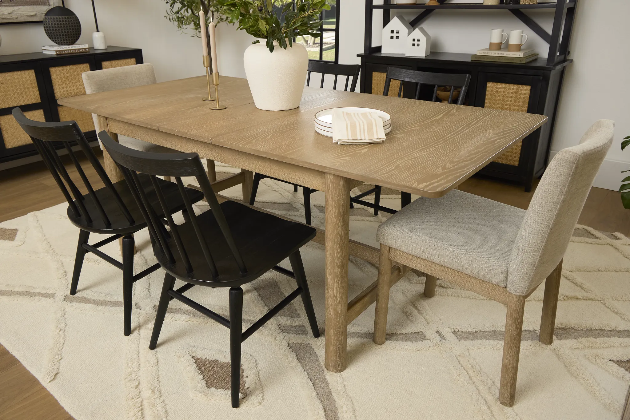 Taylor Light Tone Rectangular Table