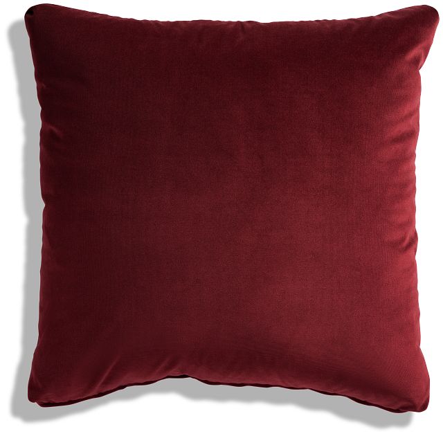 Lauran Red 22" Accent Pillow