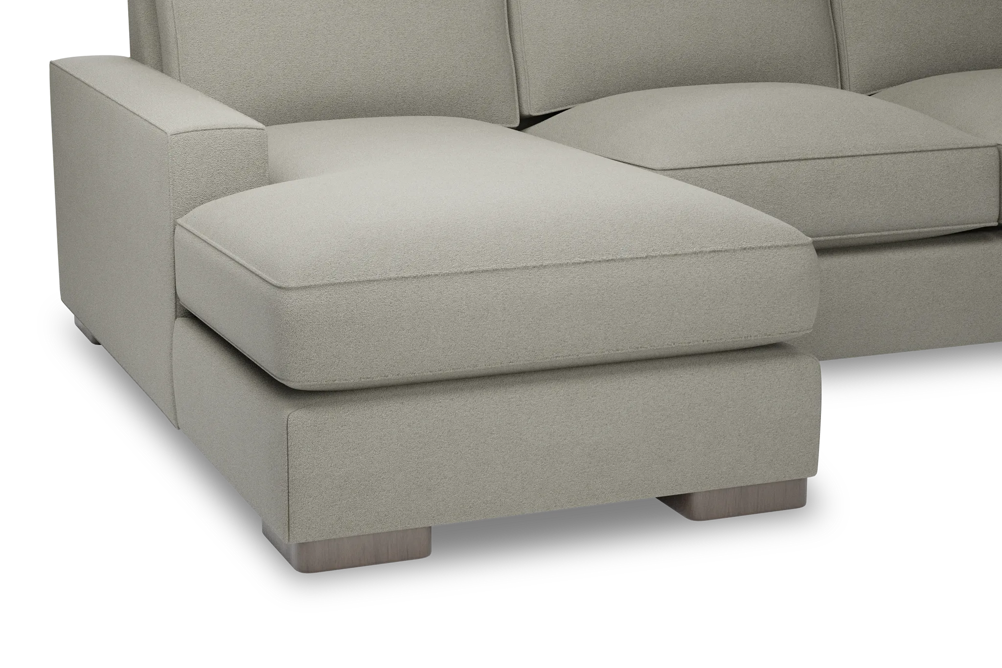 Edgewater Elite Gray Left Chaise Sectional