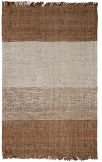 Masira Ivory Jute 5x8 Area Rug