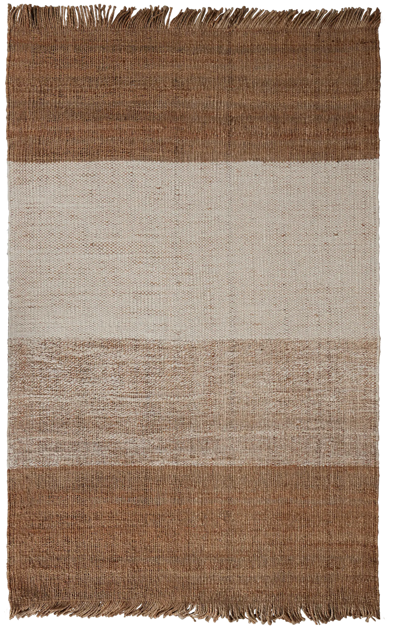 Masira Ivory Jute 5x8 Area Rug