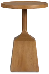 Provo Mid Tone Round Pedestal Table