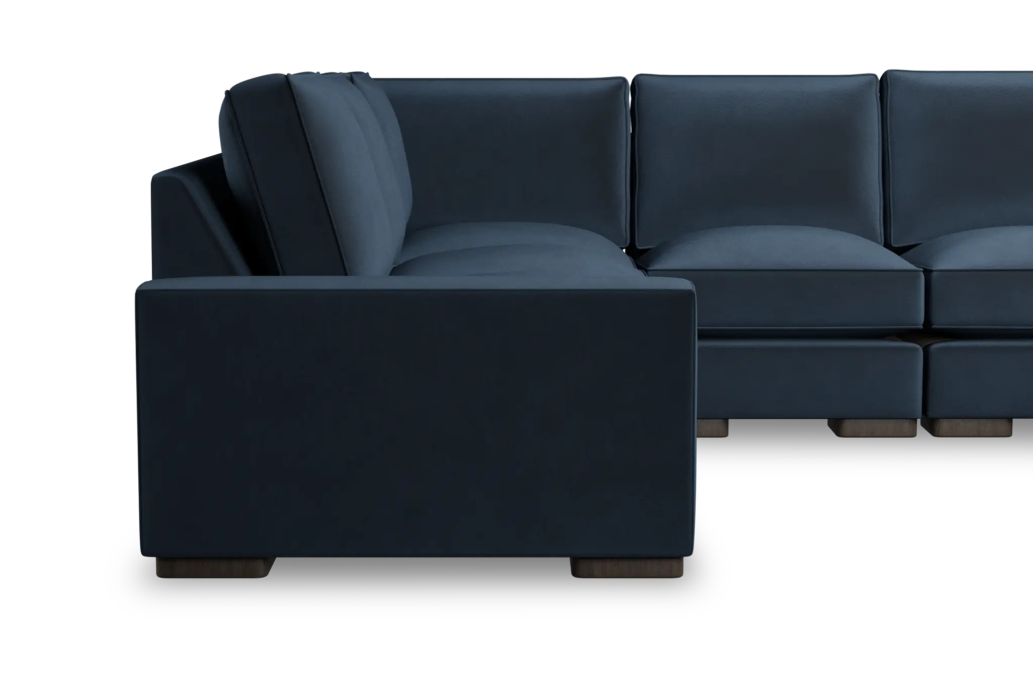 Edgewater Joya Dark Blue Medium Two-arm Sectional Edgewater Joya Dark Blue Medium Two-arm Sectional