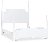 Carolina White Poster Bed