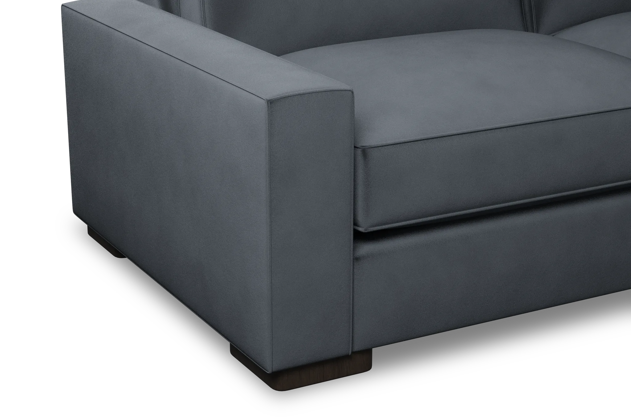 Edgewater Joya Gray 84" Sofa W/ 2 Cushions