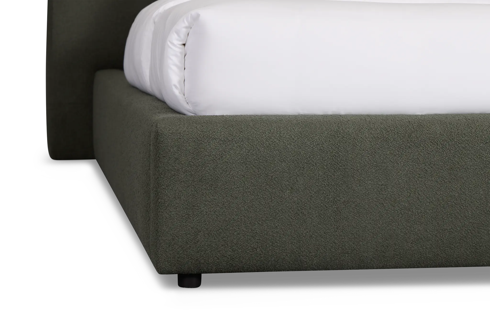 Grayton Sutton Green 44" Upholstered Platform Bed Grayton Sutton Green 44" Upholstered Platform Bed