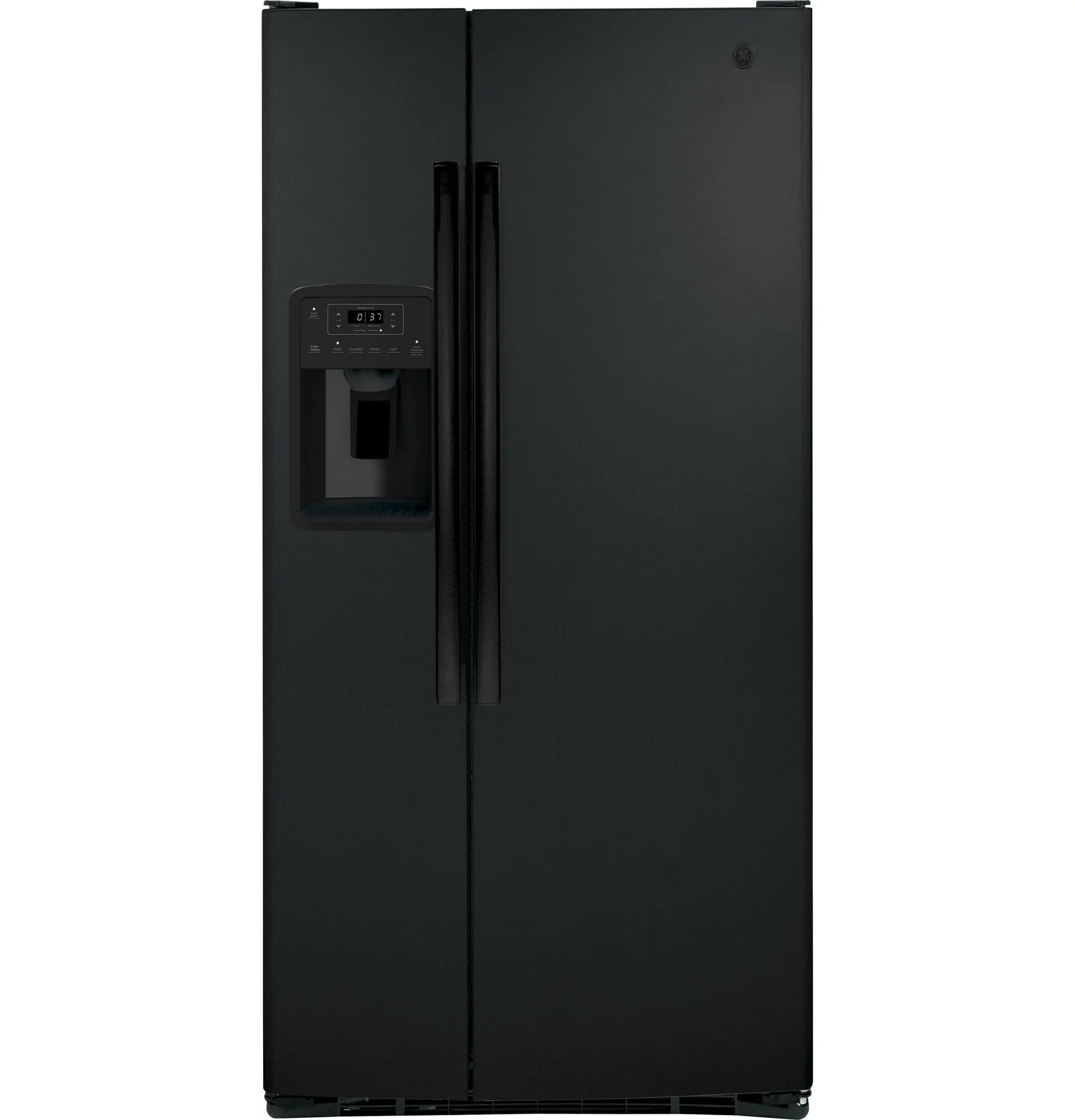 Ge Profile 23 Series Black Side By Side Refrigerator