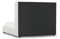 Captiva Gellar Beige 60" Upholstered Shelter Bed