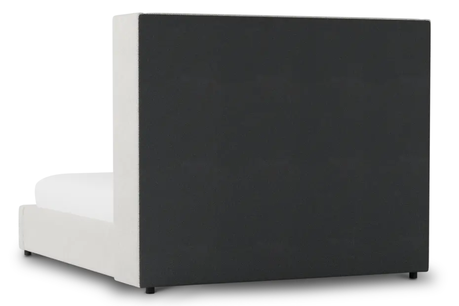 Captiva Gellar Beige 60" Upholstered Shelter Bed Captiva Gellar Beige 60" Upholstered Shelter Bed