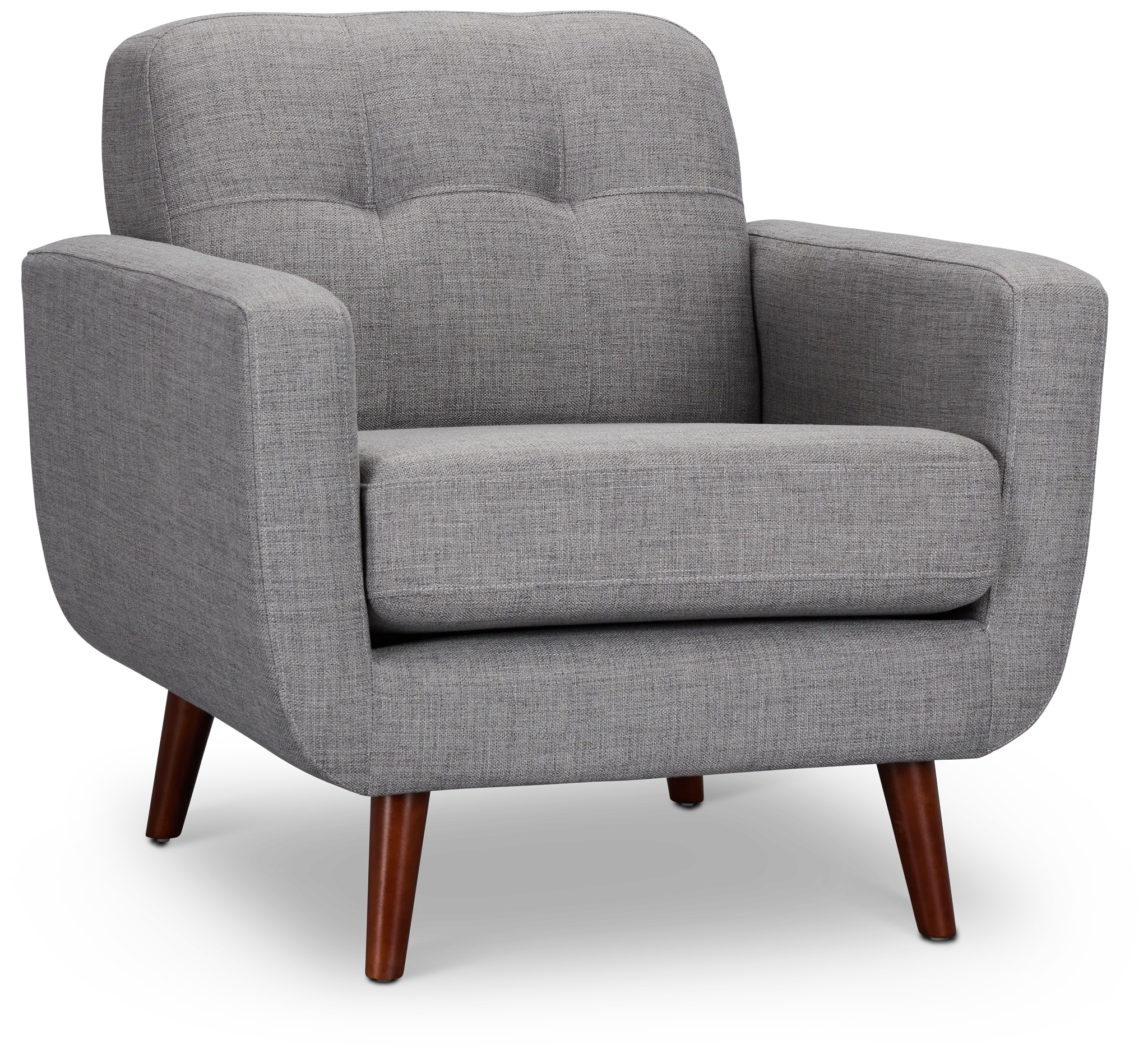 Raya Light Gray Fabric Chair