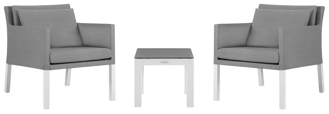 Lisbon Gray Balcony Set