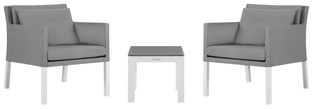 Lisbon Gray Balcony Set Lisbon Gray Balcony Set