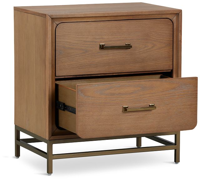 Provo Mid Tone Drawer Nightstand