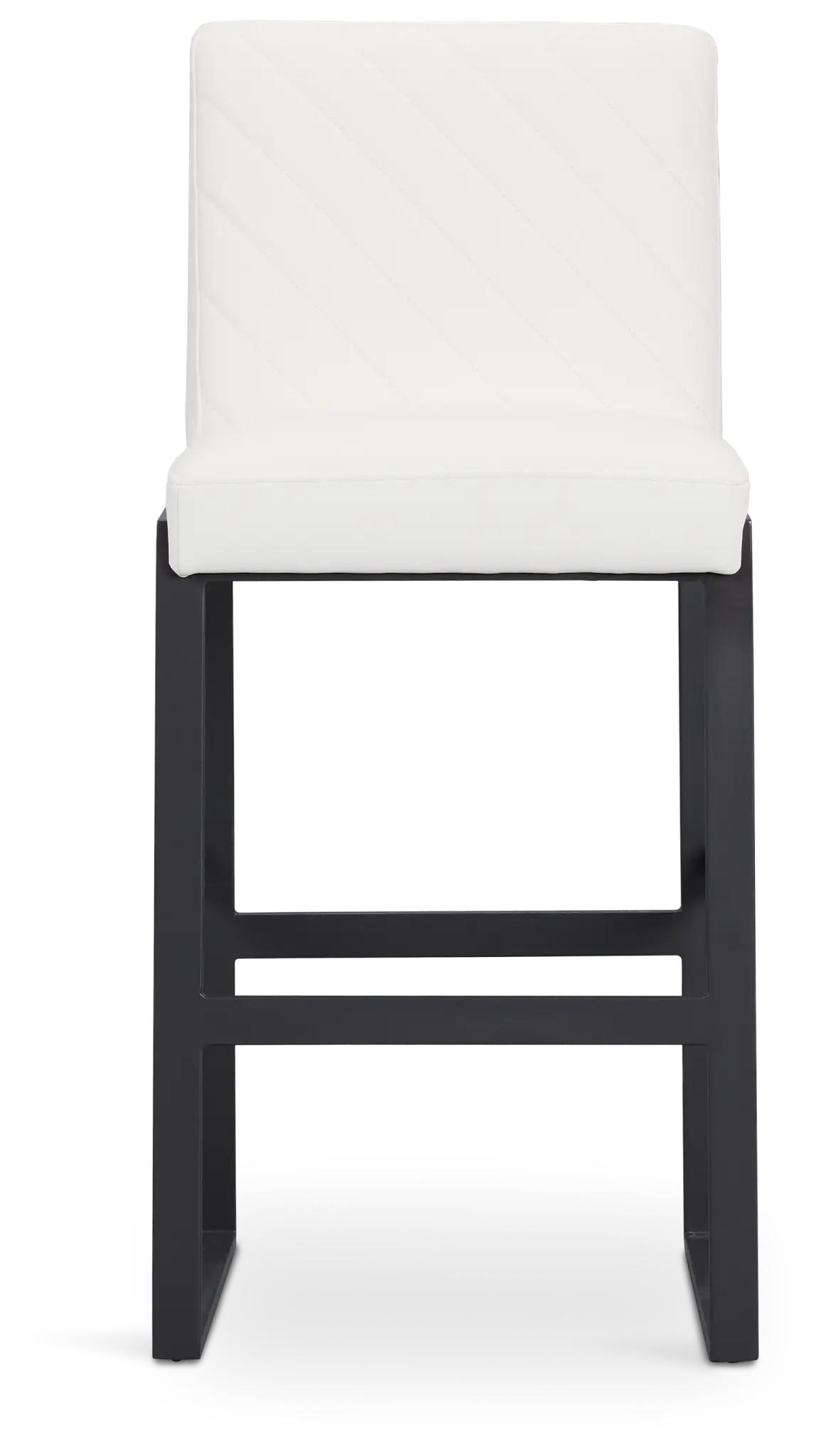 Harlem White 30" Upholstered Barstool Harlem White 30" Upholstered Barstool