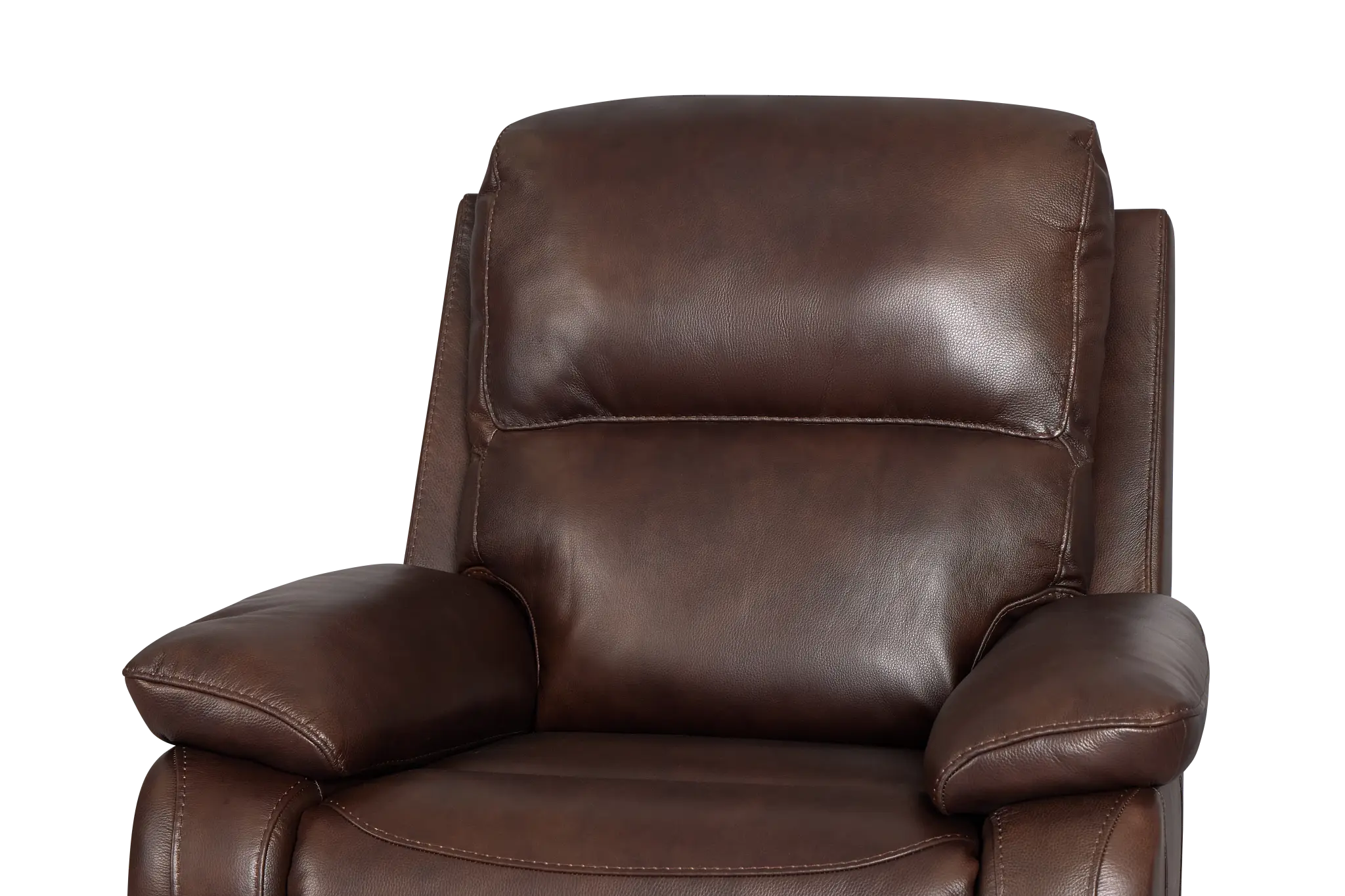 Mason Brown Leather Swivel Glider Recliner Mason Brown Leather Swivel Glider Recliner