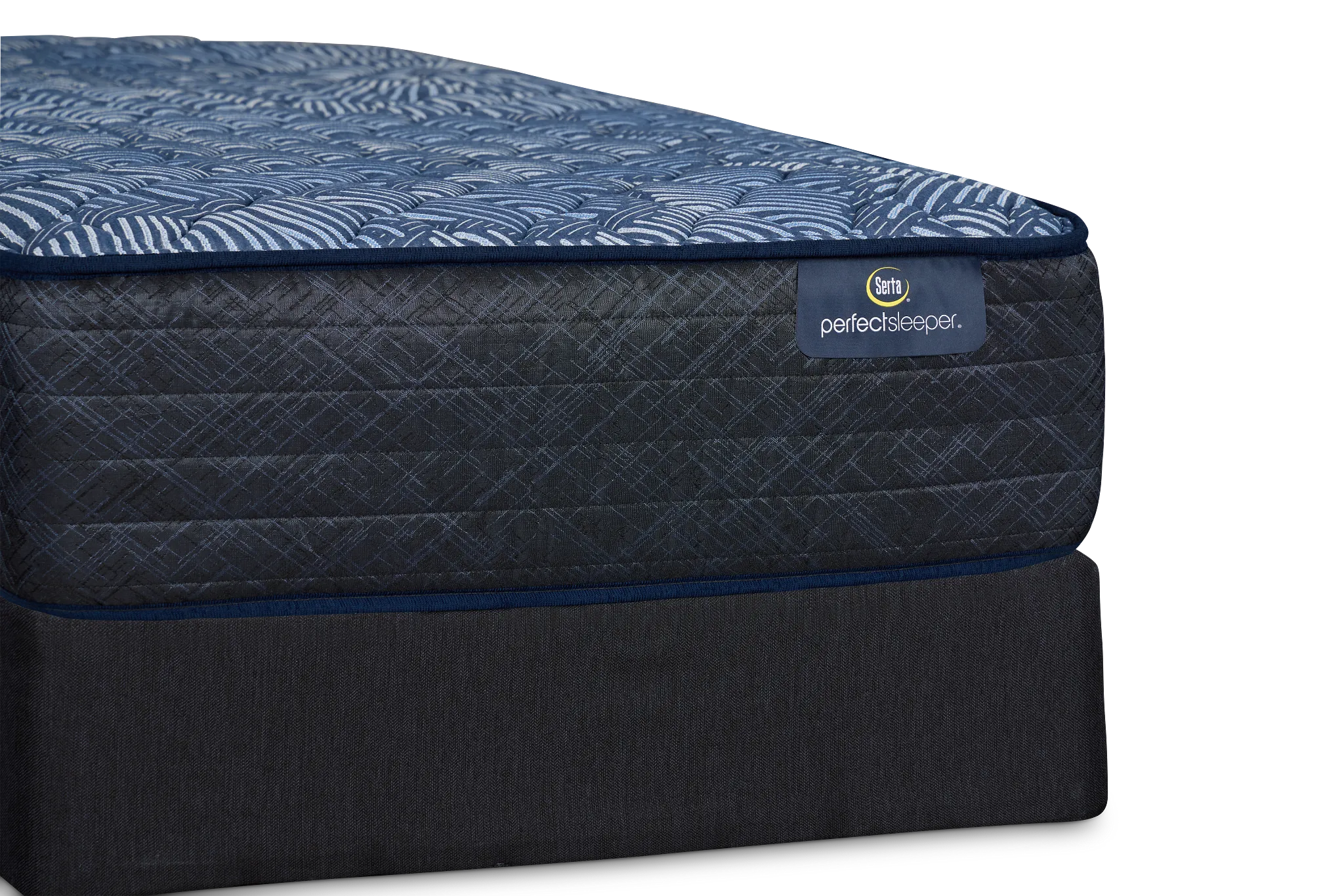 Serta Perfect Sleeper Cobalt Calm Extra Firm Mattress Set