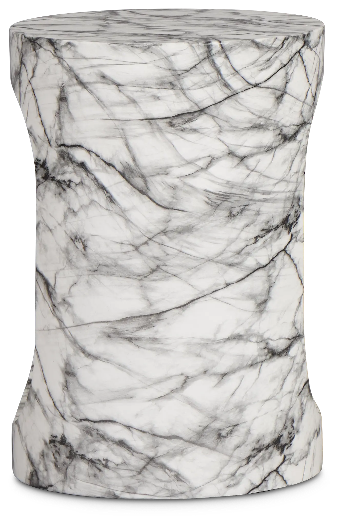 Bea Black Round End Table Bea Black Round End Table