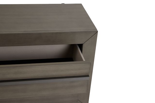 Zurich Gray Nightstand